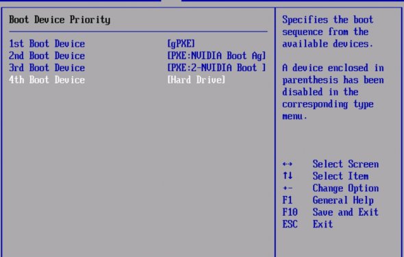 Установка Windows XP
