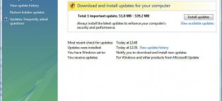 Обновление Windows Vista