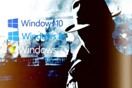 Windows 7 следит за пользователем